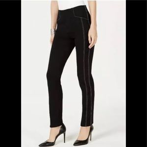 INC straight leg pants black 0,2